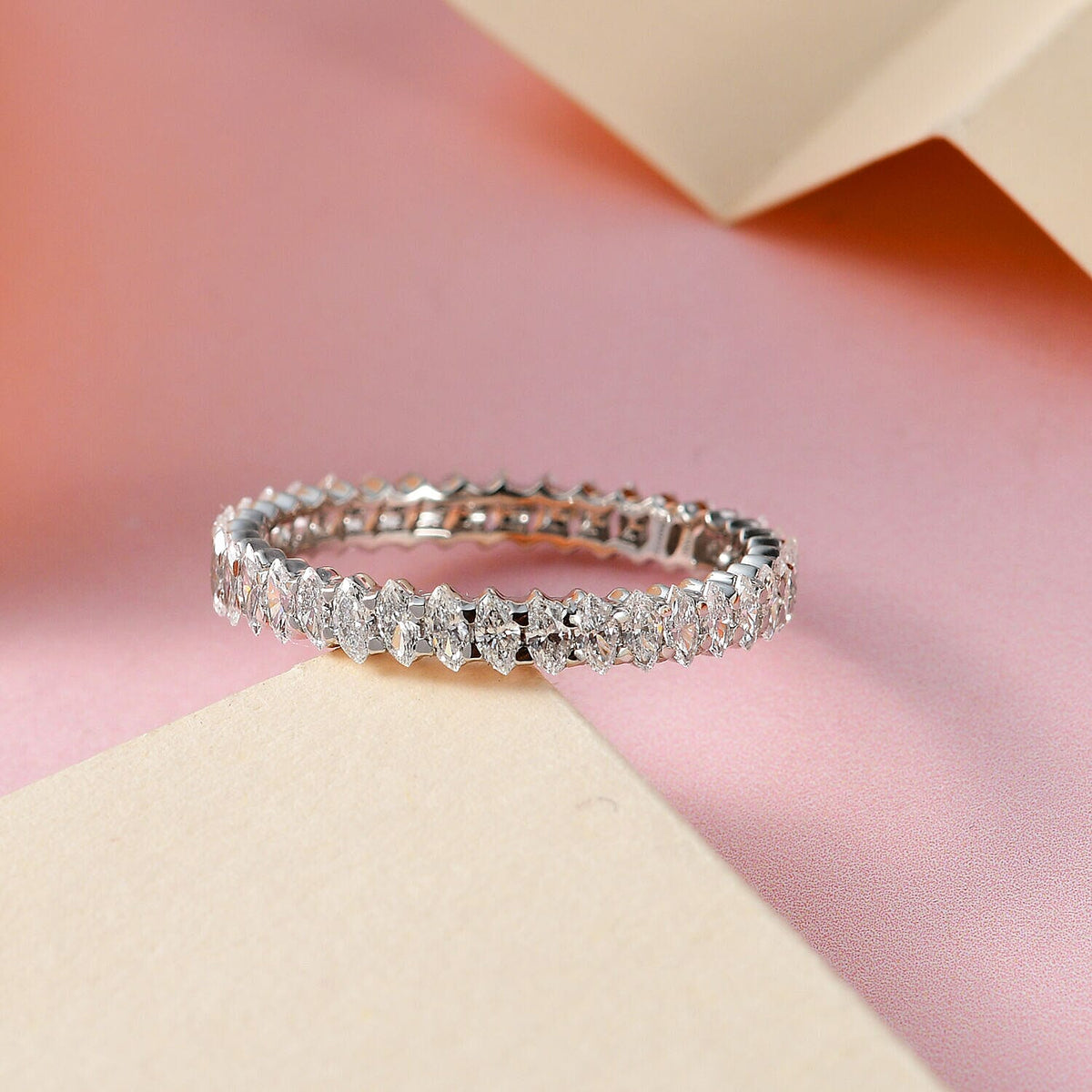 RHAPSODY 950 Platinum (IGI Certified Diamond VS/E-F) Band Ring 1.25 Ct. 7237827 2