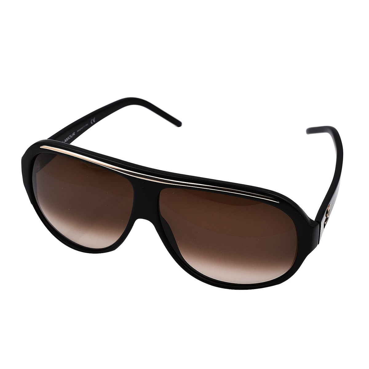 Safilo Ladies Aviator Sunglasses with Brown Lenses - Tortoise 7128402 1