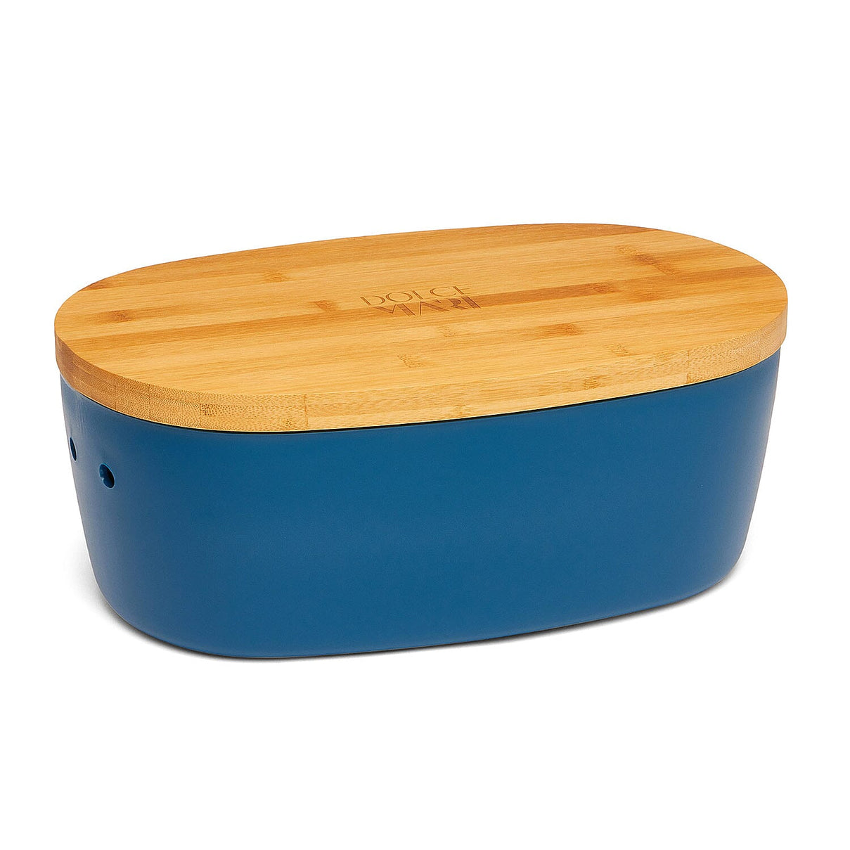 DOLCE MARE Bread Box with Bamboo Lid (Size 51x51x41 cm) - Blueberry 7674879 2