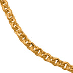 Live From Bangkok Deal - 23K Yellow Gold (95.8 % Purity) Belcher Necklace (Size-19 ) Gold Wt. 7.60 Gms