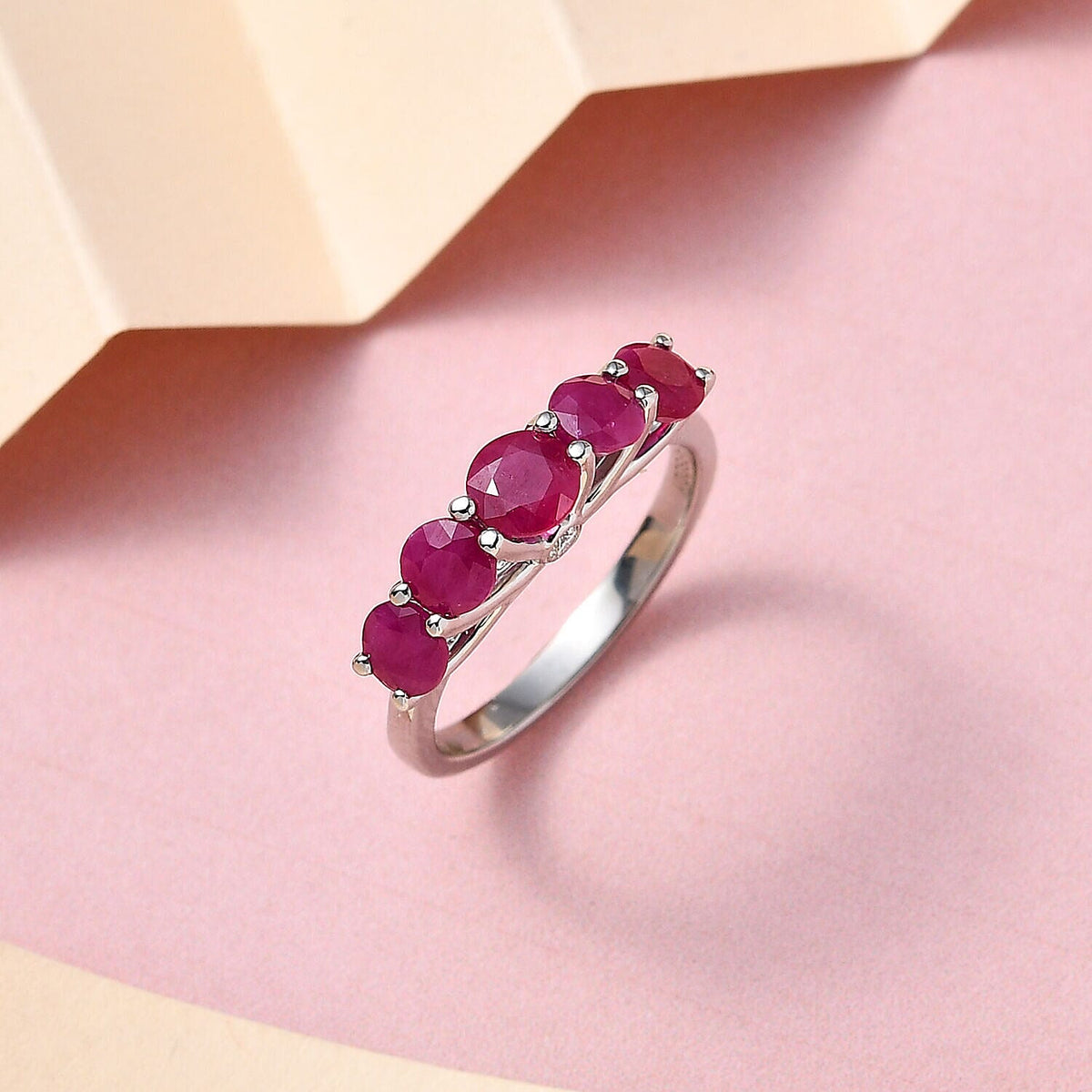 950 Platinum AAAA Ruby and Diamond (VS) Ring 7197080 2