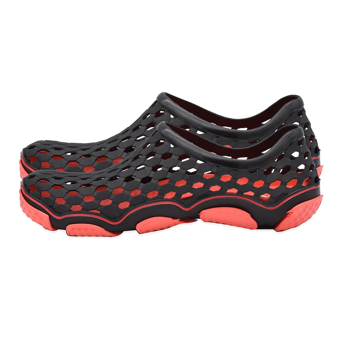 Dotted Outdoor Trainers (Size 7) - Black and Red 6249451 0