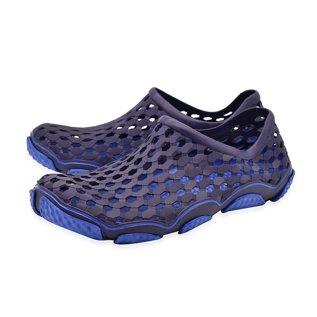 Dotted Outdoor Trainers (Size 7) - Navy and Blue 6249453 0
