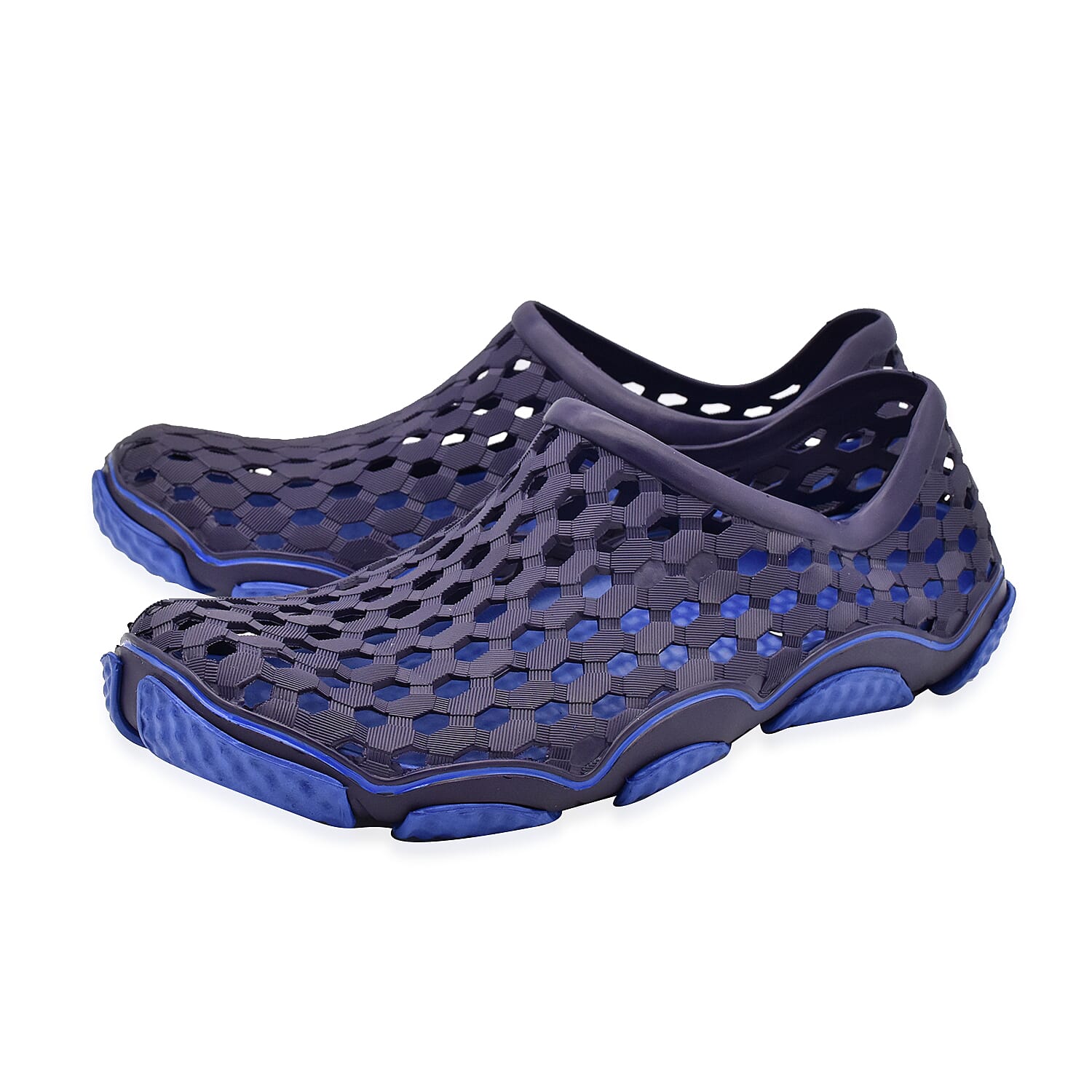 Dotted Outdoor Trainers (Size 7) - Navy and Blue 6249453 0