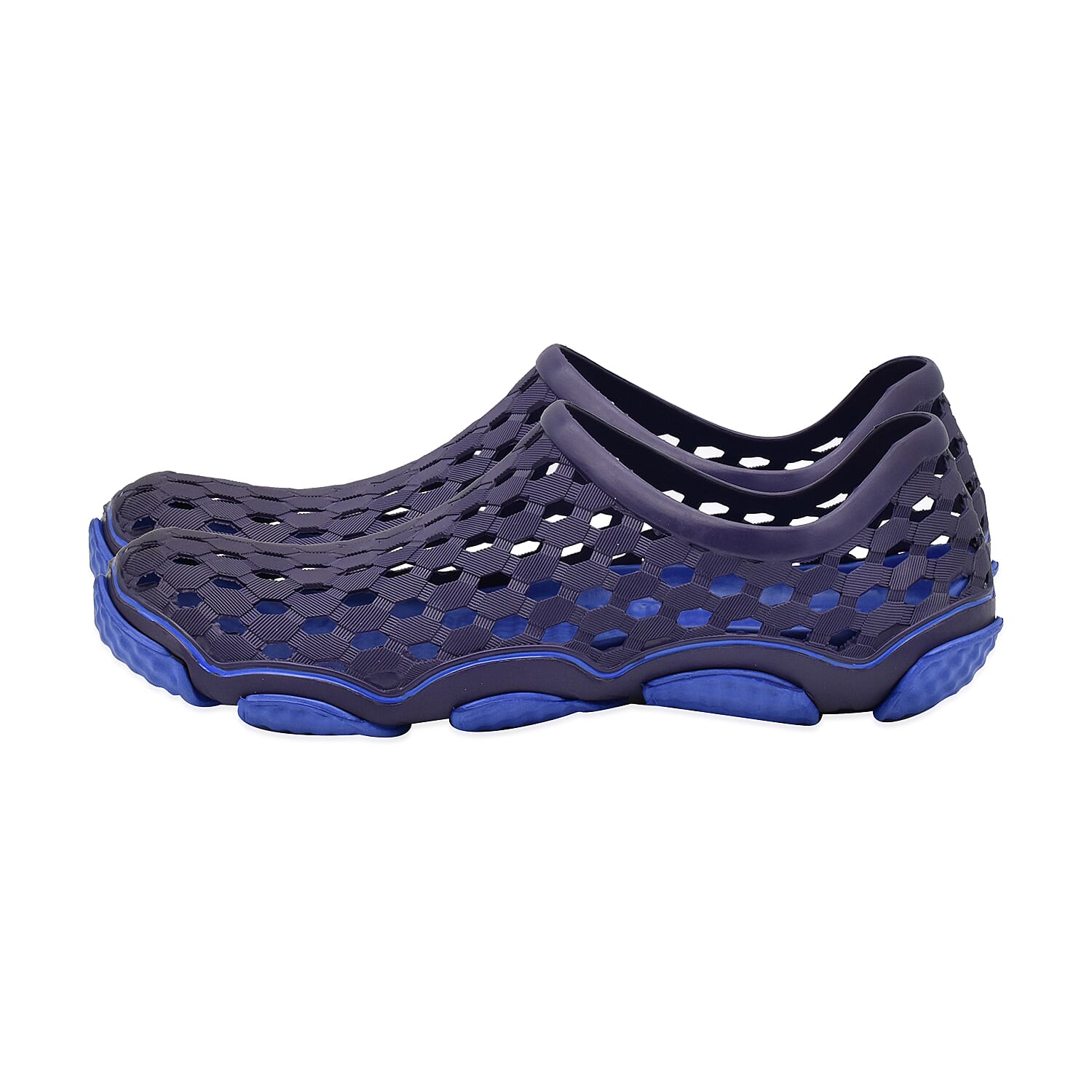 Dotted Outdoor Trainers (Size 7) - Navy and Blue 6249453 1
