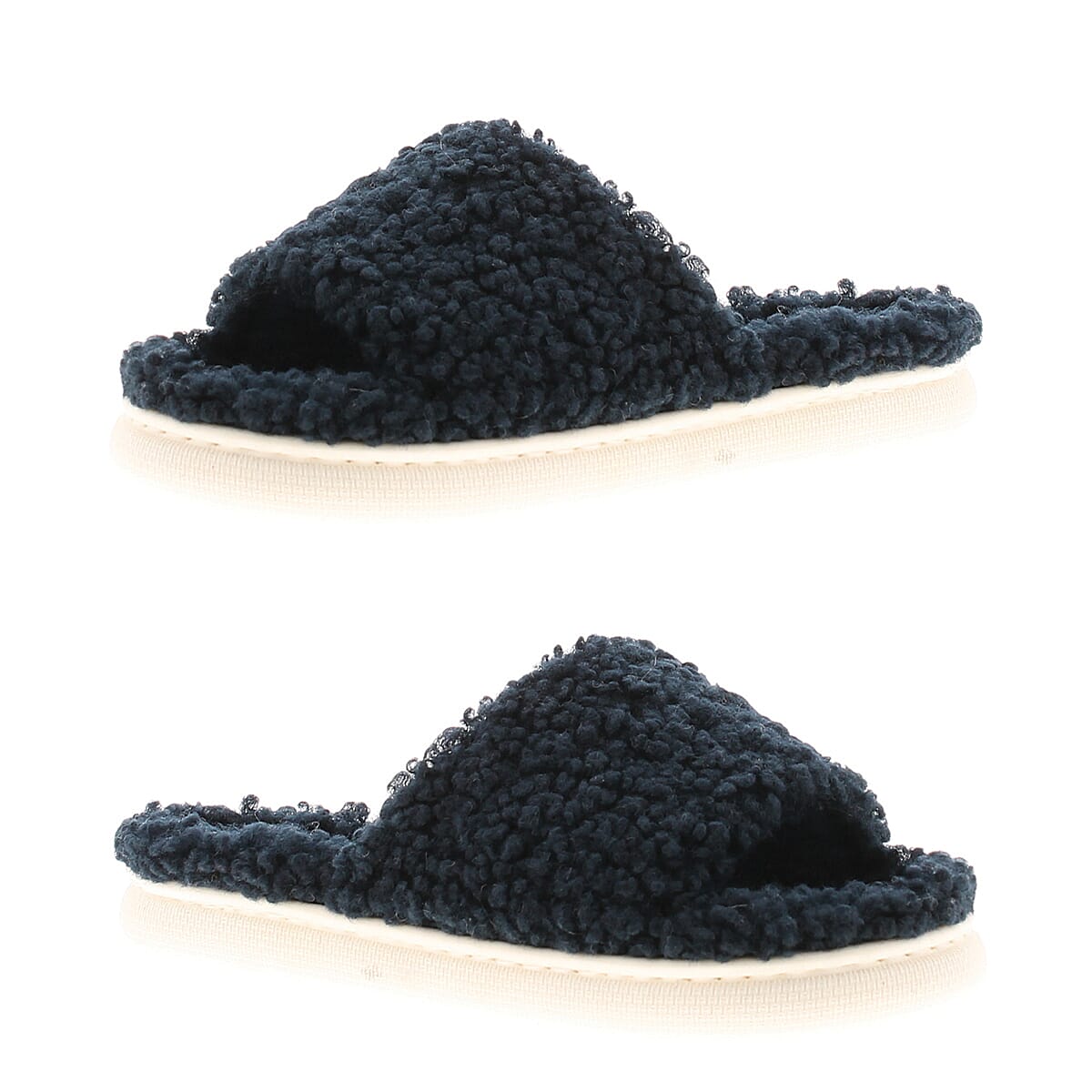 DR KELLER Ladies Slipper (Size - 5-6) - Navy V32602856 0