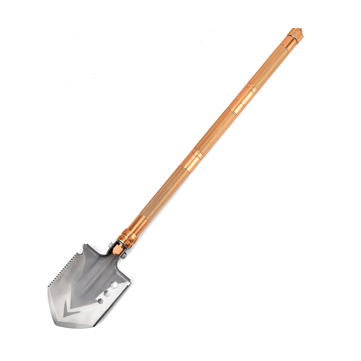 12 in 1 Multifunctional Folding Extra strong Garden Shovel, Folding Spade Camping, Portable Shovel - Black 7723324 1