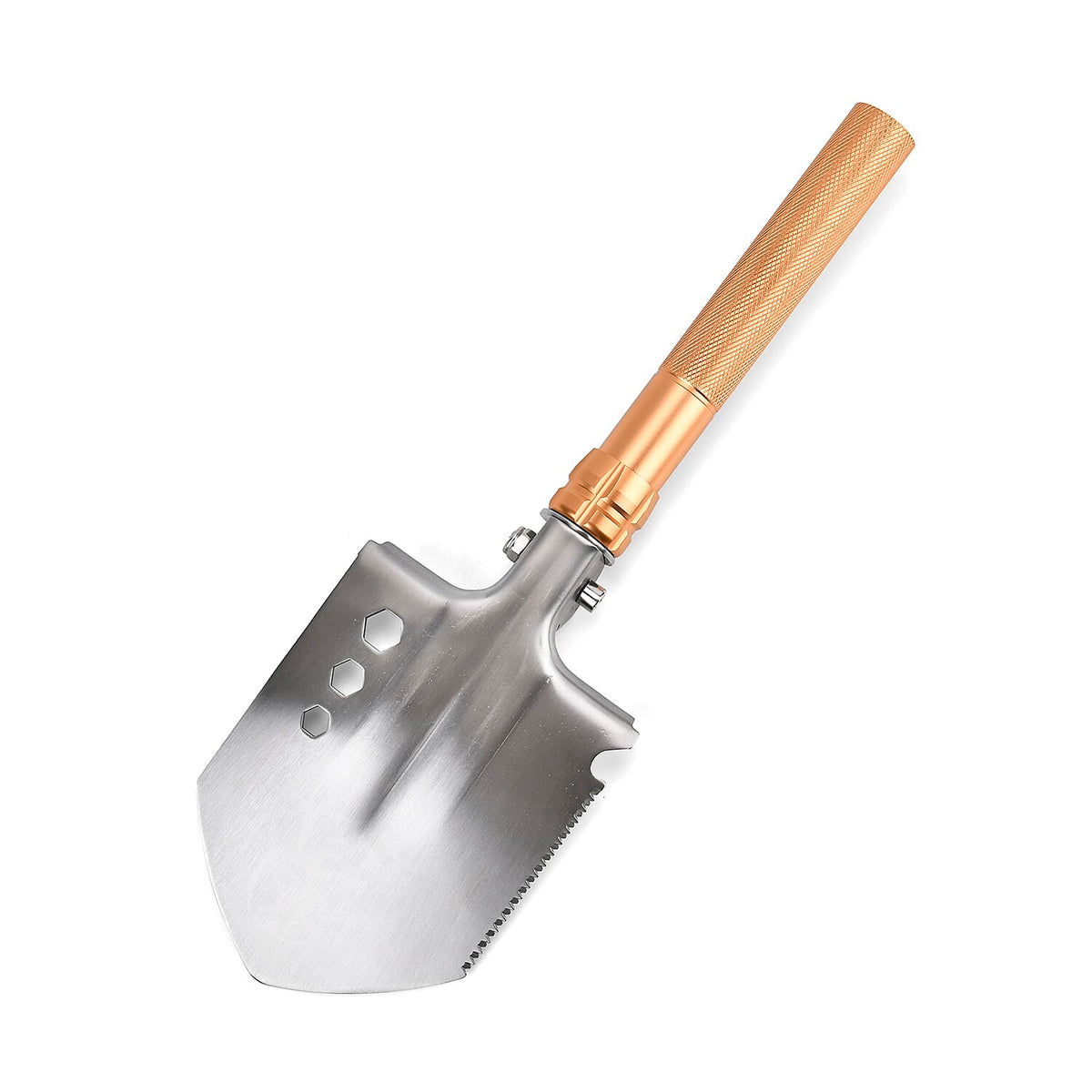 12 in 1 Multifunctional Folding Extra strong Garden Shovel, Folding Spade Camping, Portable Shovel - Black 7723324 4