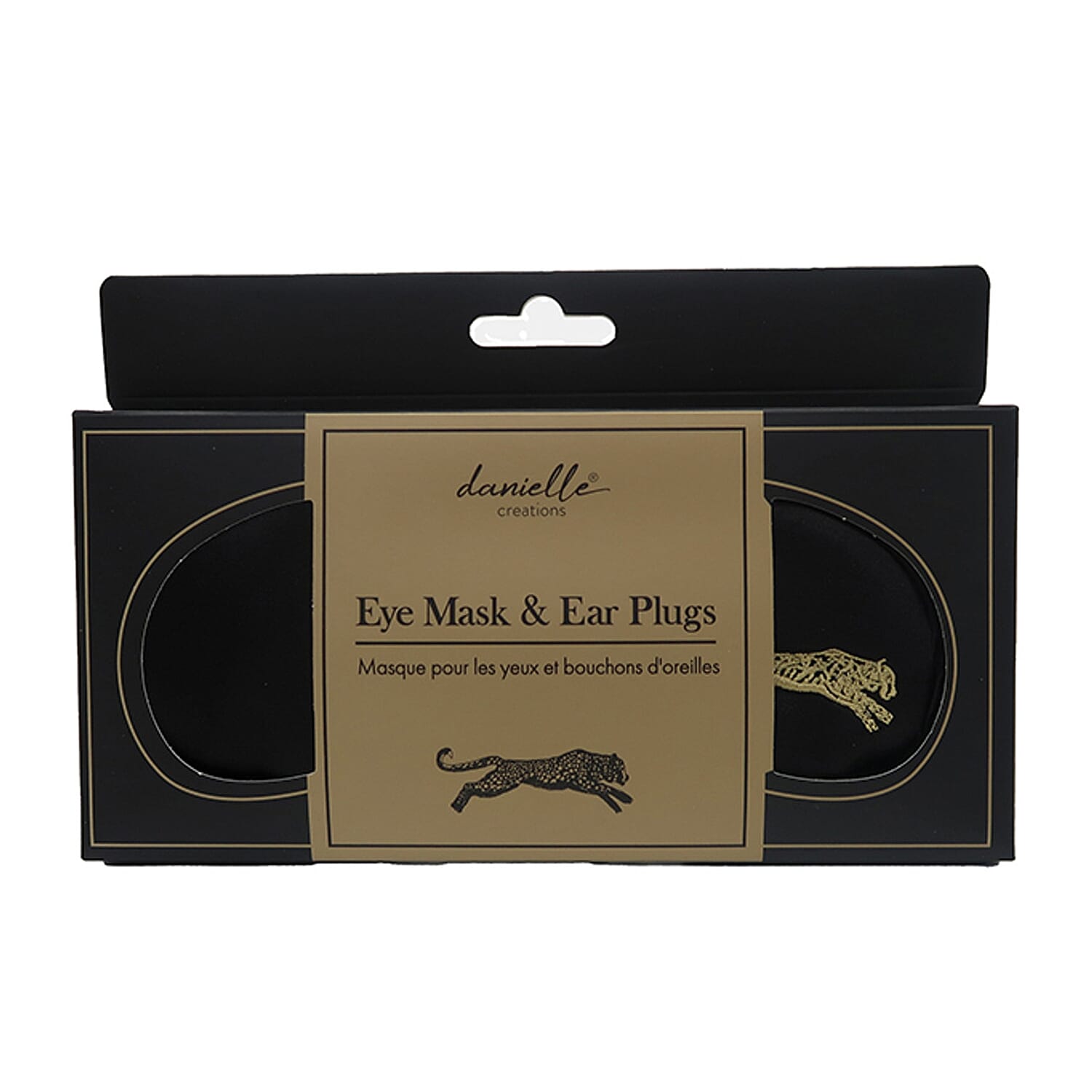 Danielle 5 Piece Set - (Eyemask and Earplugs, Compact Mirror, Shower Cap, Manicure Set and Cosmetic Bag) 7824552 3