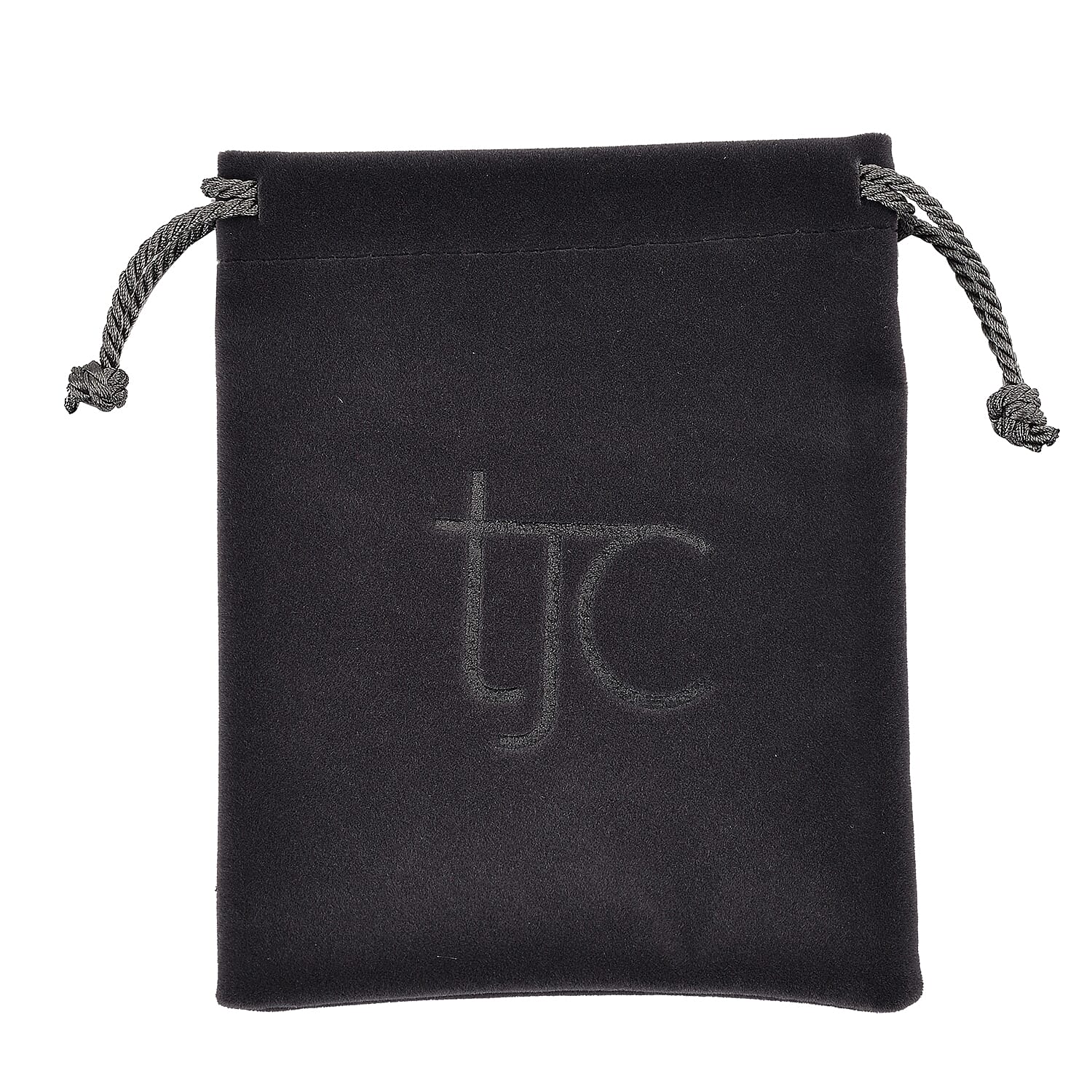 Knitted Bottom Plush Cloth Coin Pouch (Size 15x12x1 cm) - Grey 7986712 5