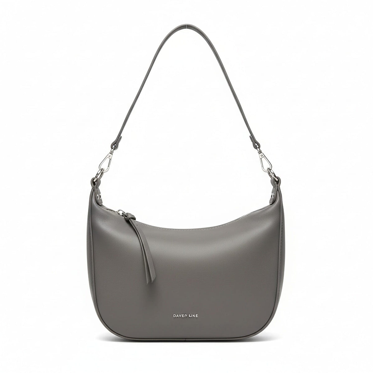 David Jones Leatherette Hobo Bag - Grey V32519429 0