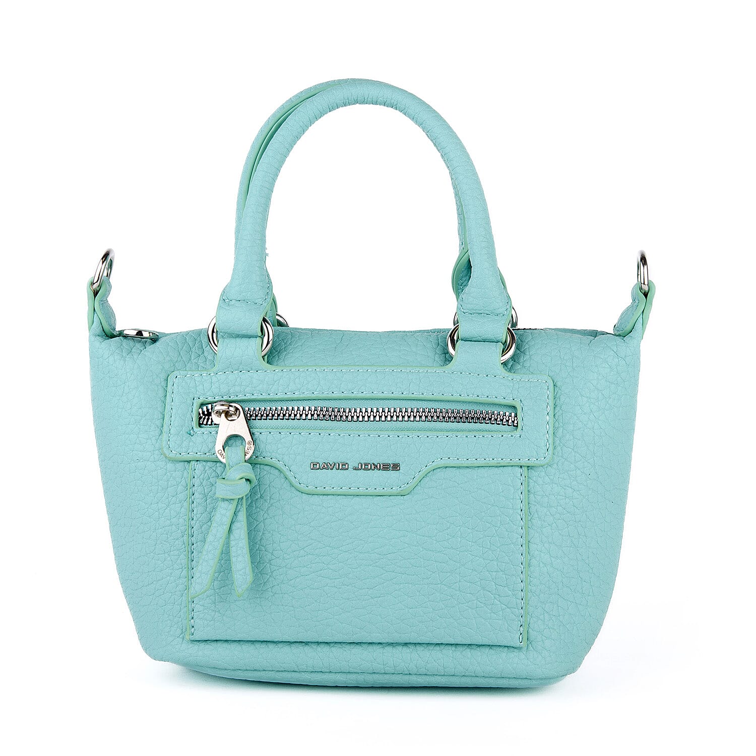 David Jones Structured Top Handle Bag - Green 8081585 0