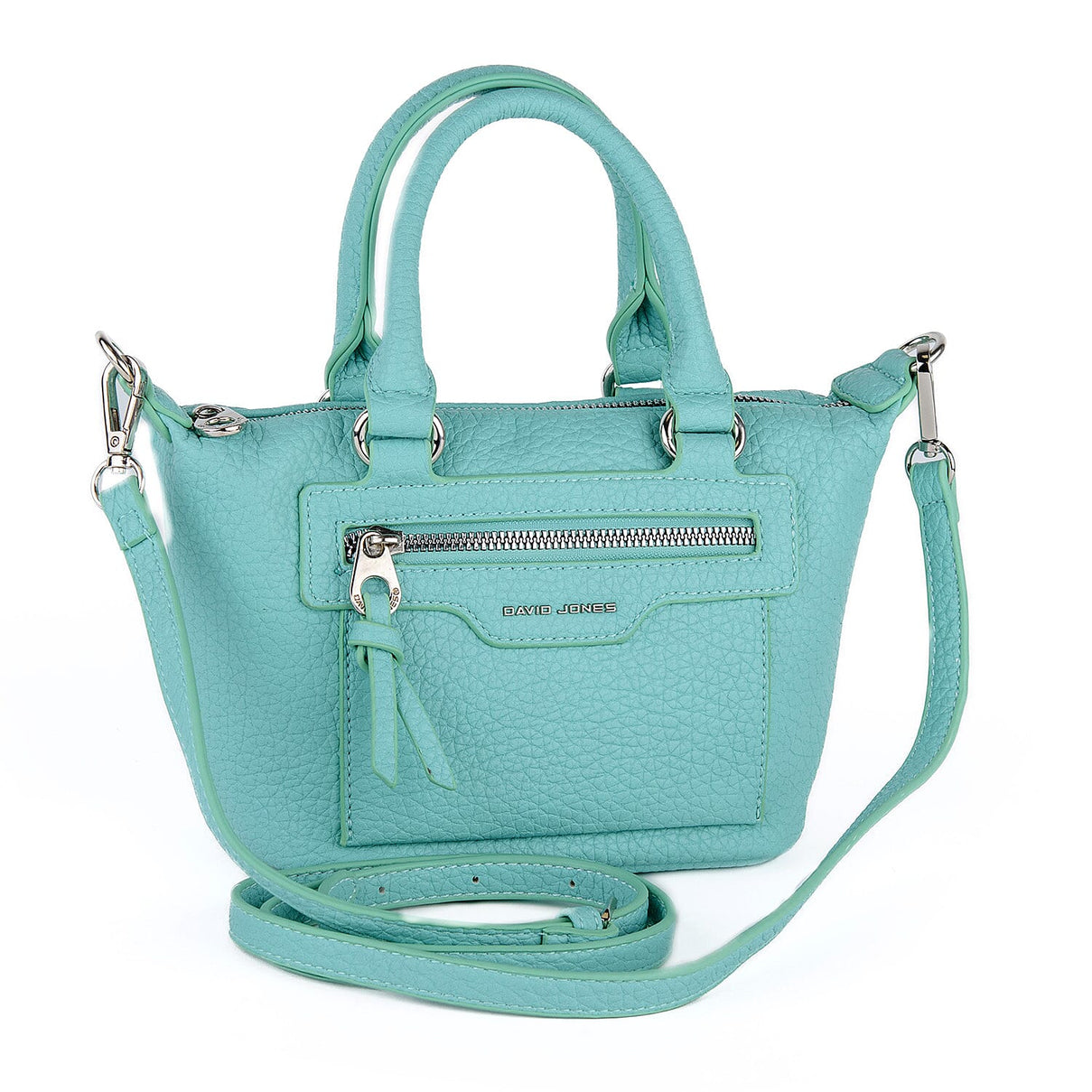 David Jones Structured Top Handle Bag - Green 8081585 1