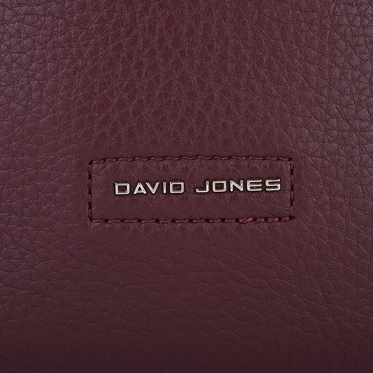 David Jones Unisex Crossbody Bag - Designed in Paris (Size - One Size) - Bordeaux 8094365 2