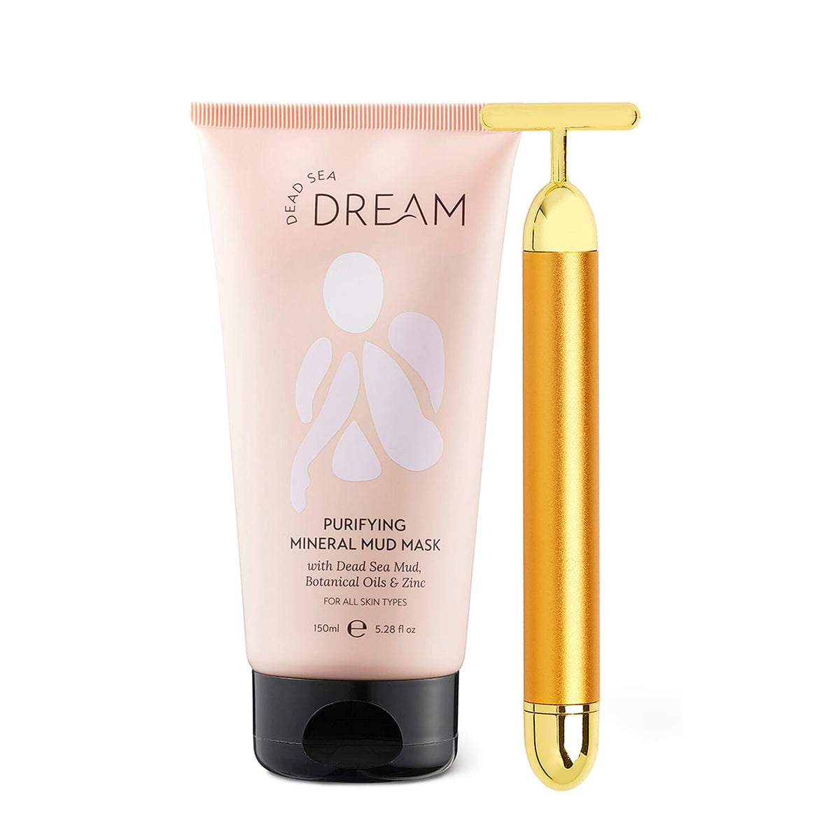 Dead Sea Dream Clear Skin Gift Set (Includes Purifying Mineral Mud Mask 150ml &amp; T-Bar Face Massager) 8102293 0