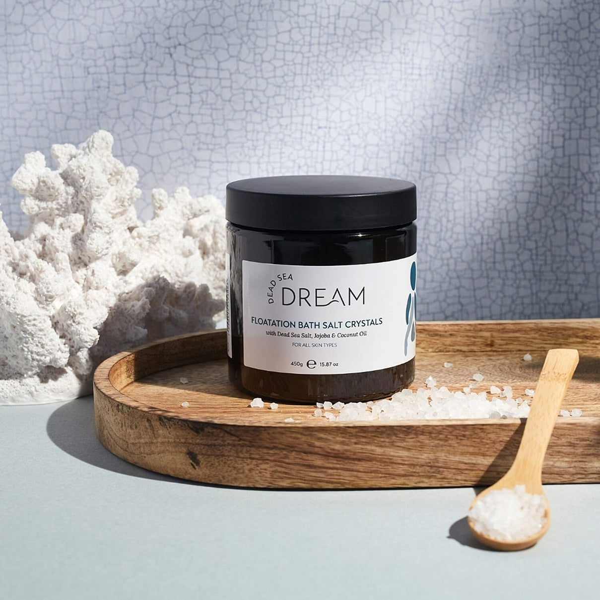 Dead Sea Dream Floatation Bath Salt Crystals - 450g 7841230 3
