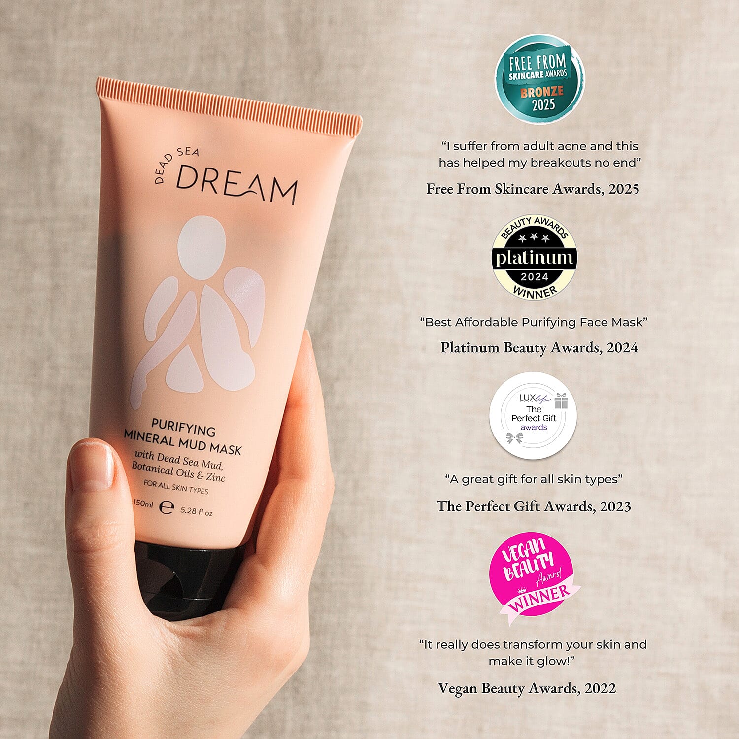 Dead Sea Dream Purity Mud Bar &amp; Mud Mask Duo Bundle 8509516 1