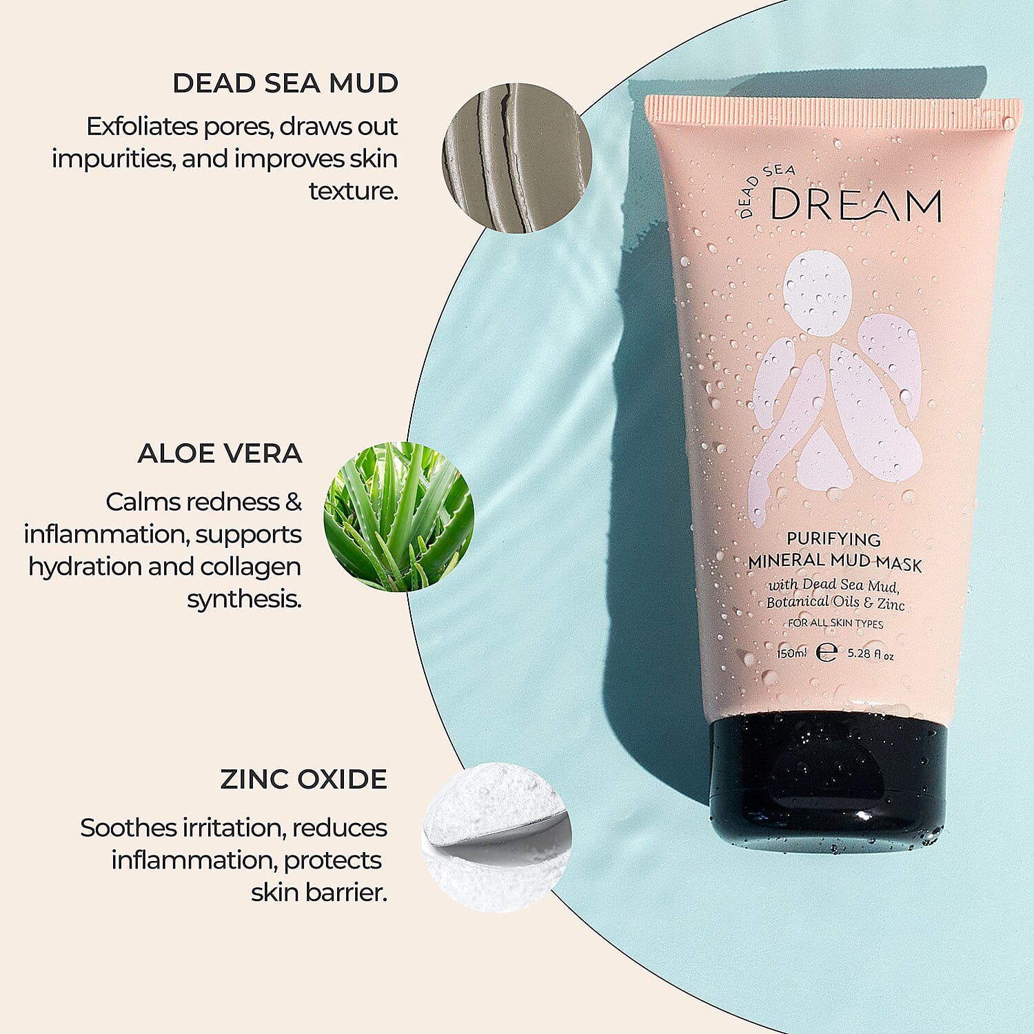 Dead Sea Dream Purity Mud Bar &amp; Mud Mask Duo Bundle 8509516 3