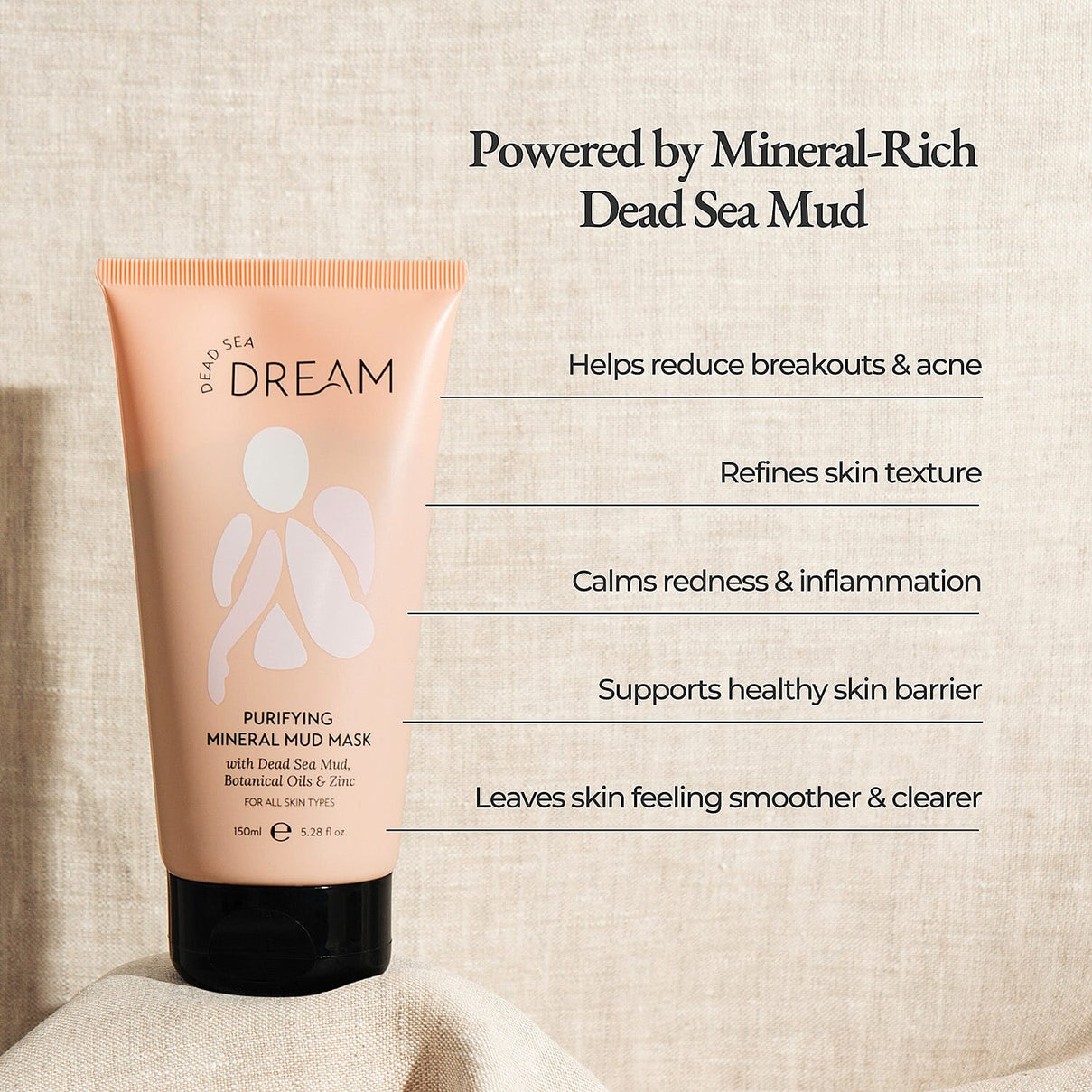 Dead Sea Dream Purity Mud Bar &amp; Mud Mask Duo Bundle 8509516 4