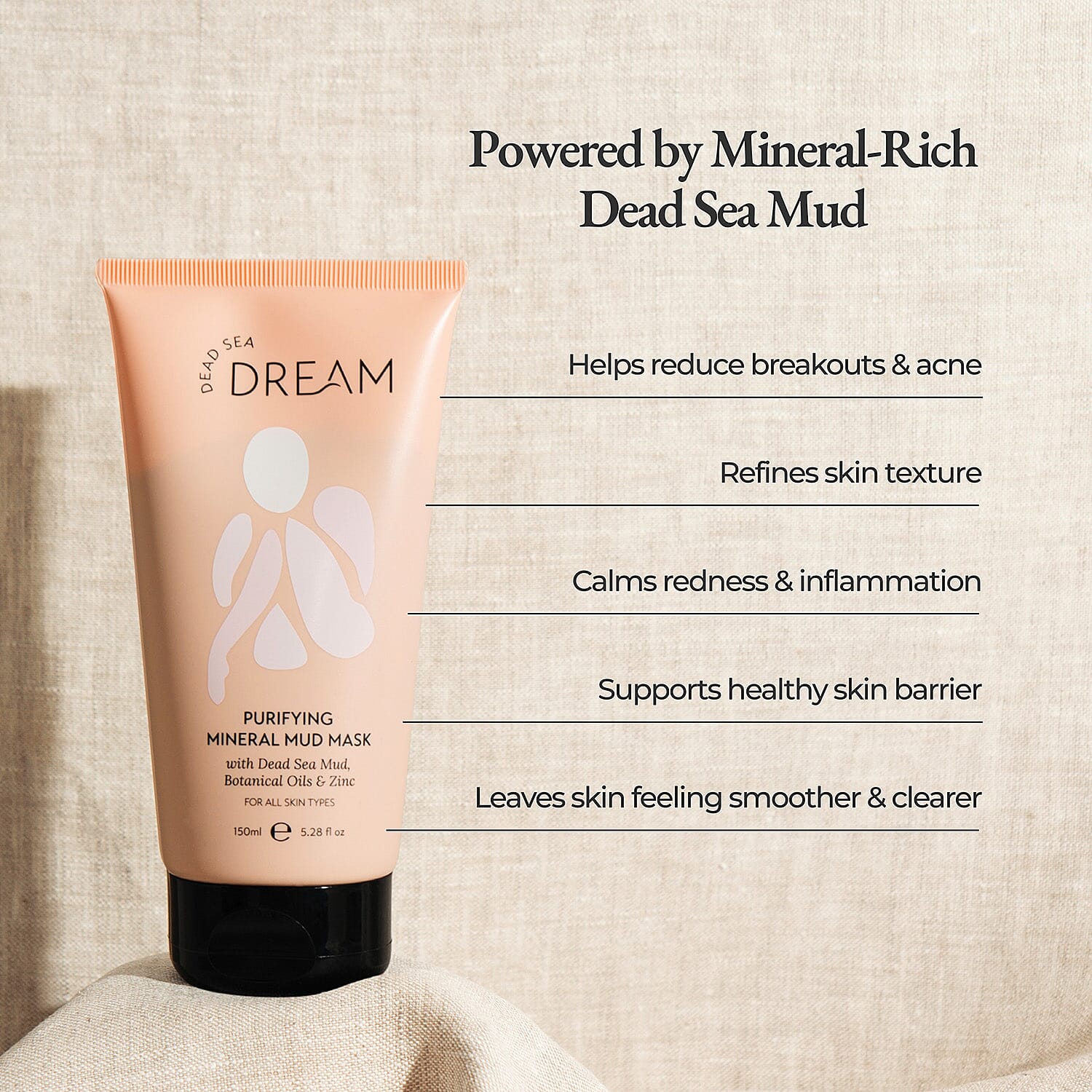 Dead Sea Dream Purity Mud Bar &amp; Mud Mask Duo Bundle 8509516 4