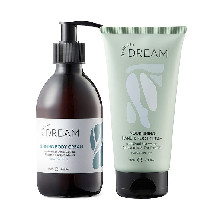 Dead Sea Dream Soft Skin Set (Includes Nourishing Hand &amp; Foot Cream 150ml &amp; Defining Body Cream 300ml) 8102307 1