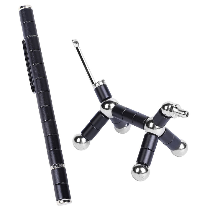 Decompression Magnetic  Metal Ball Point Pen in a Gift Box - Black 3830314 1