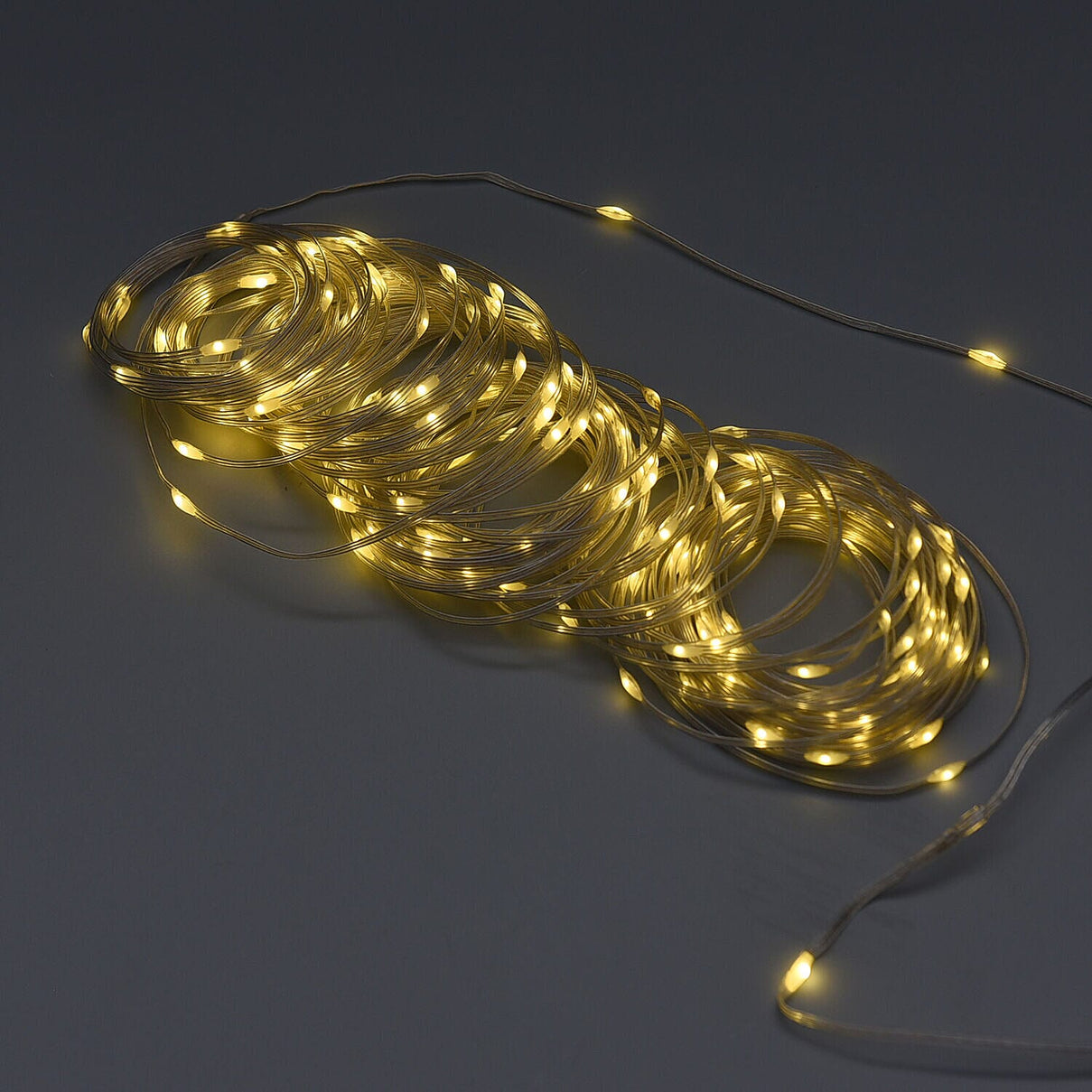 Decorative 200 Micro LED String Warm Lights with Remote Control (3xAA Battery Not Included) 7333867 0