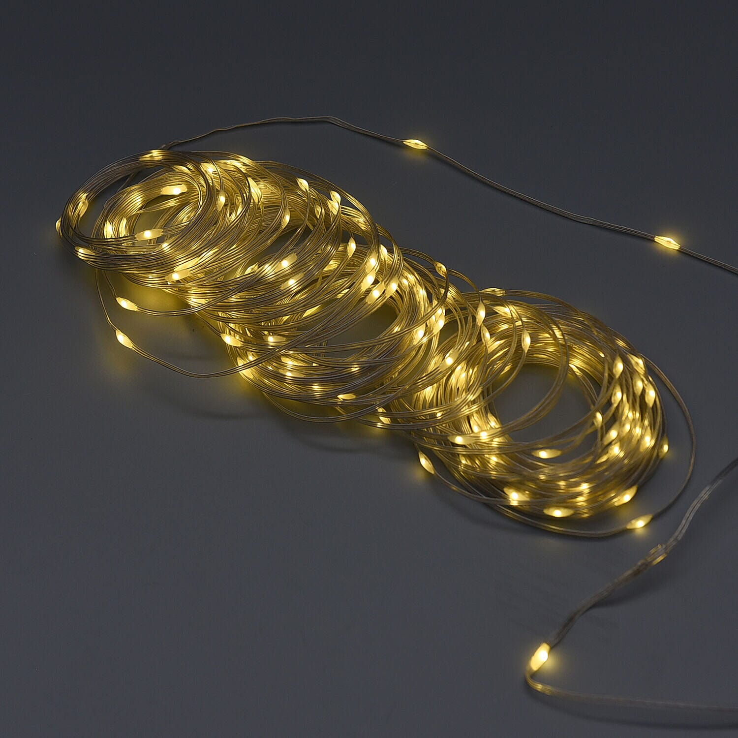 Decorative 200 Micro LED String Warm Lights with Remote Control (3xAA Battery Not Included) 7333867 0