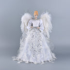 Decorative Angel Wearing White Dress (Size 40 Cm)