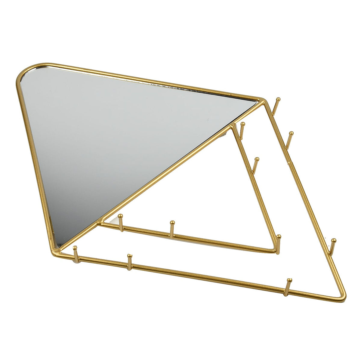 Decorative Iron Mirror - Gold 6072560 1