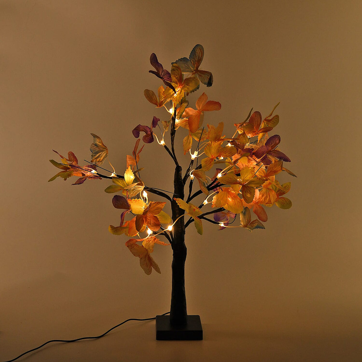 Decorative LED Butterfly Tree Lamp - Colorful 8197338 0