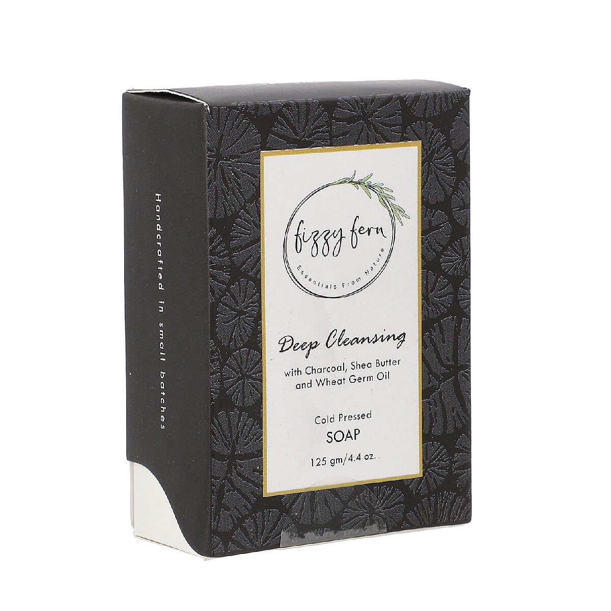 Deep Cleansing Soap with Charcoal, Shea Butter and Wheat Germ Oil - 125 Gms 6041459 3
