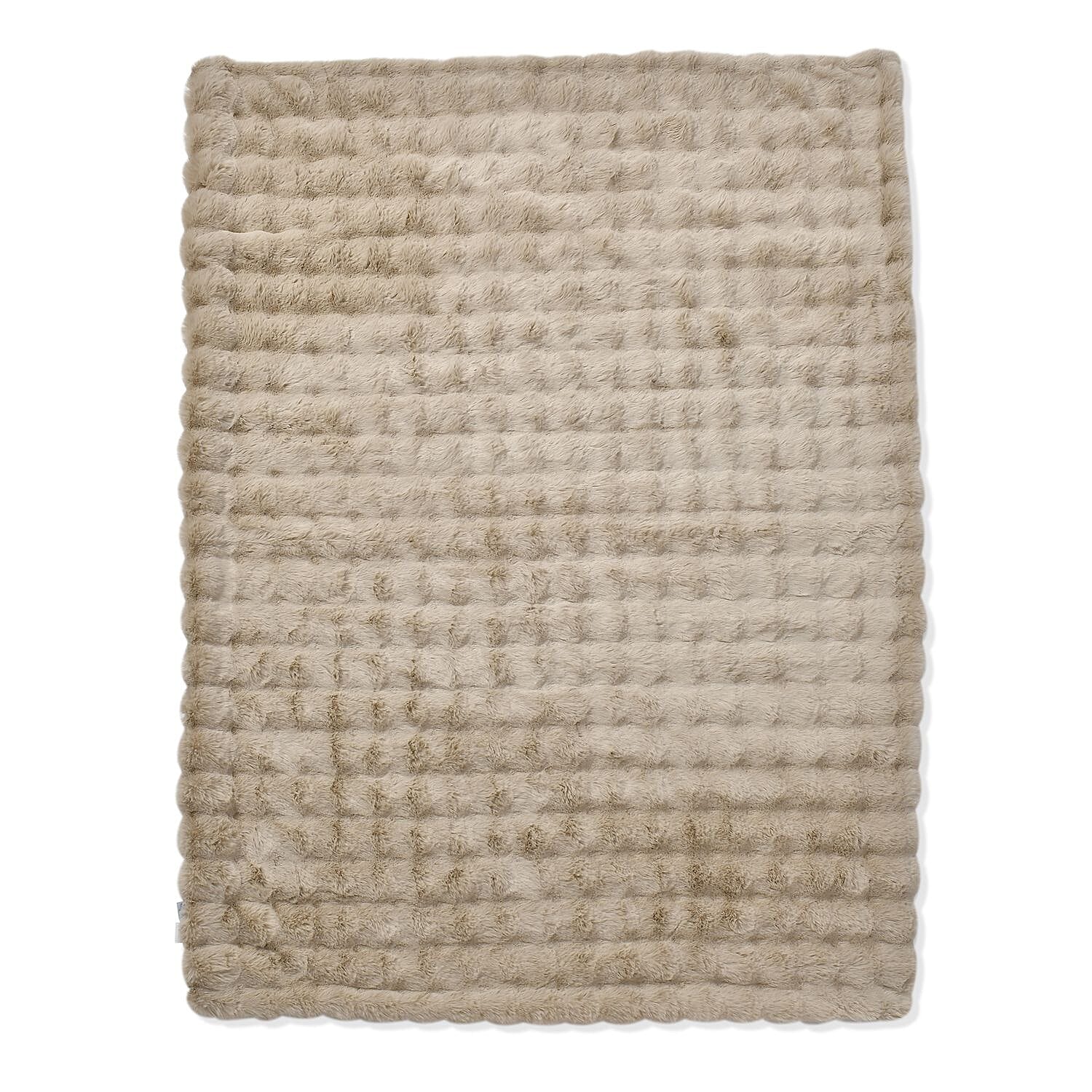 Deluxe Range- 700GSM Super Soft Rabbit Faux Fur Double Layer Blanket 7551516 2