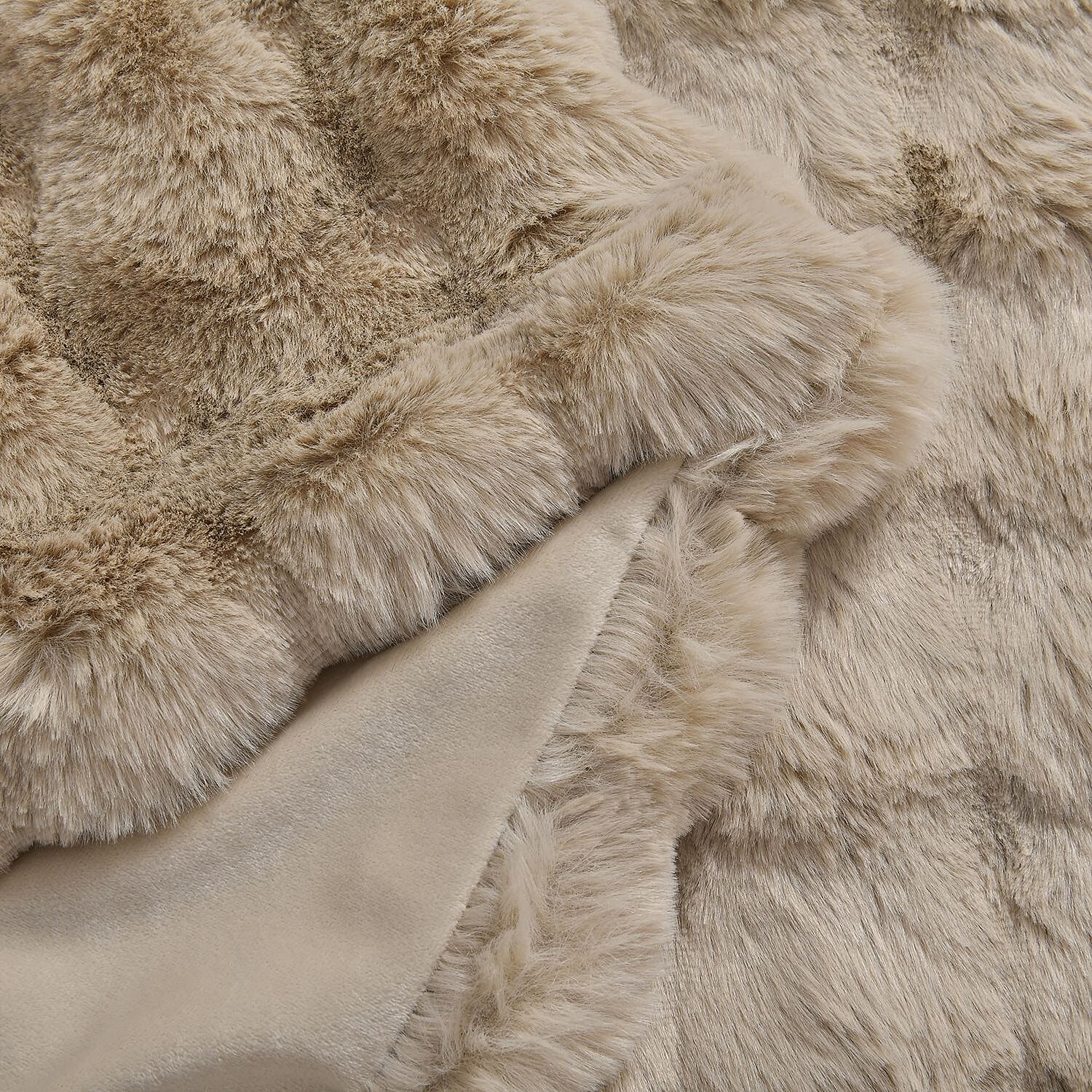 Deluxe Range- 700GSM Super Soft Rabbit Faux Fur Double Layer Blanket 7551516 5