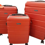 CLEARANCE PRICE HOLIDAY OFFER - Denwud Travel Magic 3-Piece Luggage Suitcases - Burgandy