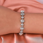 Designer Inspired- Bracelet (Size - 7.5) in Stainless Steel