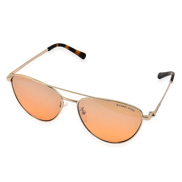 Designer Closeout Buy- MICHAEL KORS Sunglasses Pilot Shape Metal Sunglasses - Gold 7567484 2