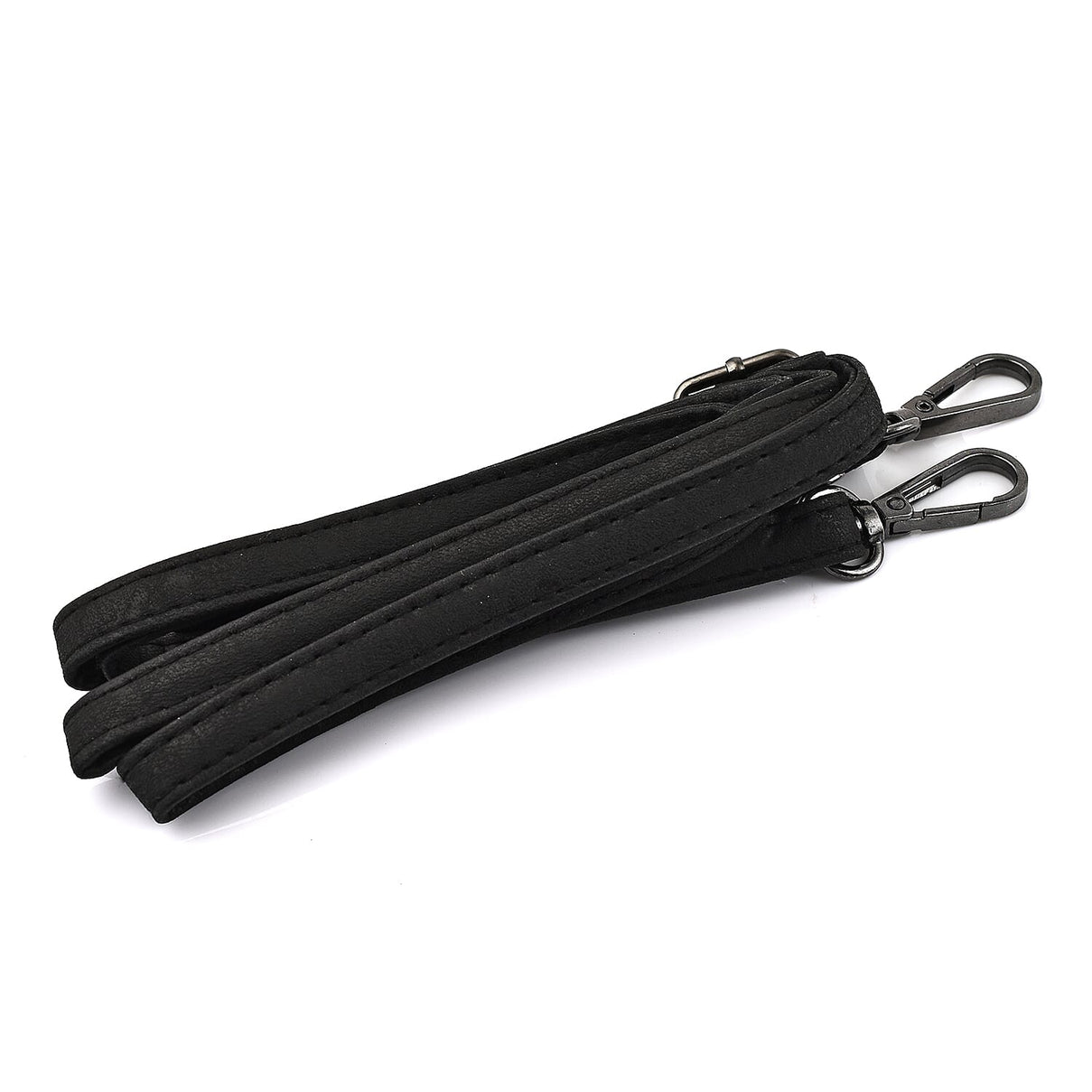 Designer Closeout - Enrico Benetti Leatherette Flap Crossbody Bag with Shoulder Strap - Black 7768234 1