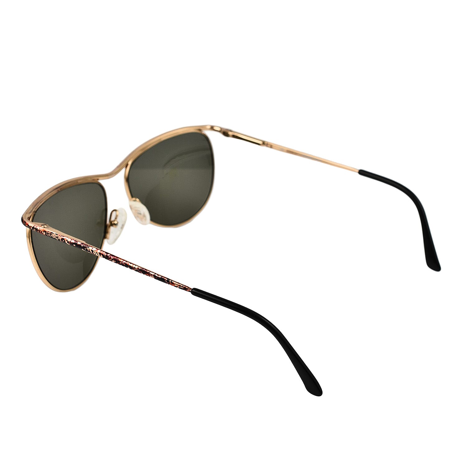 Designer Closeout - Gucci 2244 27V Ladies Retro Sunglasses with Greens Lenses 7771905 2