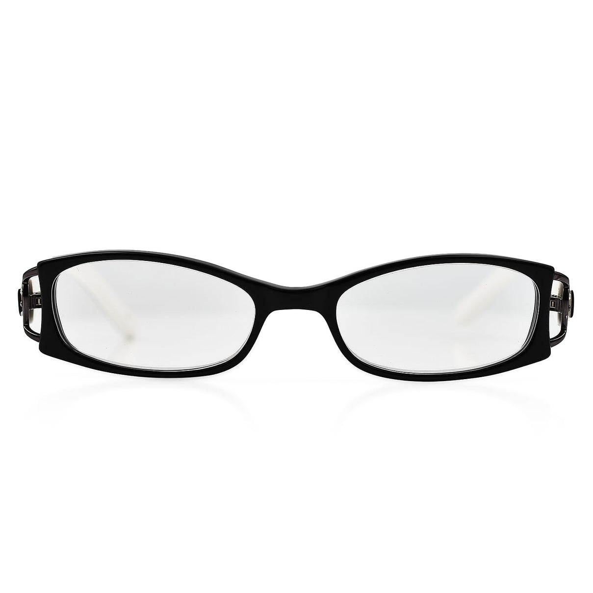 Designer Closeout - Lulu Guinness Reading Glasses (-2.5) - Black White 7727767 0