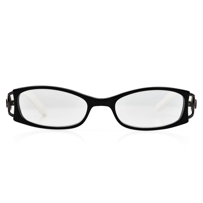Designer Closeout - Lulu Guinness Reading Glasses (-2.5) - Black White 7727767 1