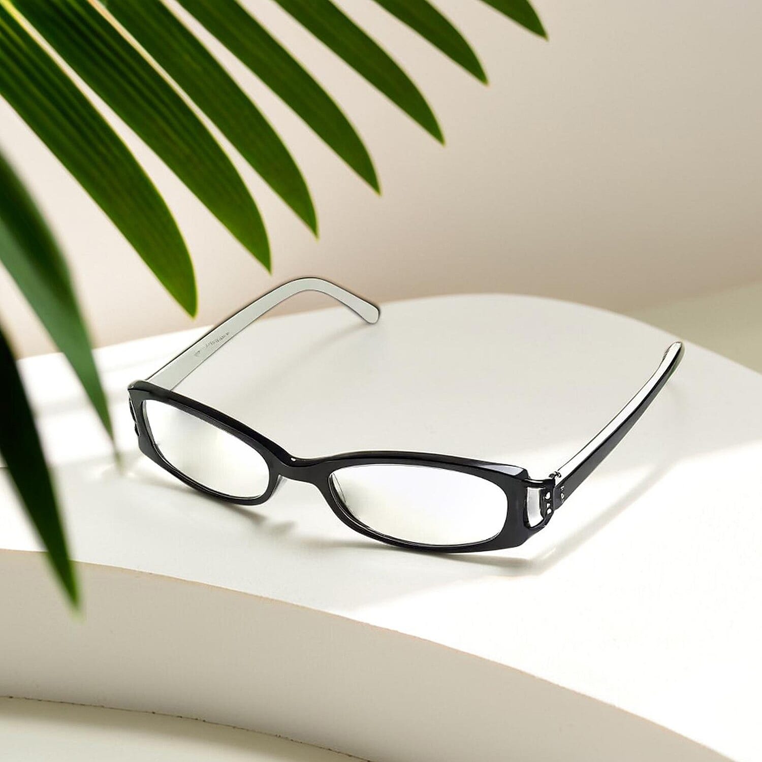 Designer Closeout - Lulu Guinness Reading Glasses (-2.5) - Black White 7727767 1