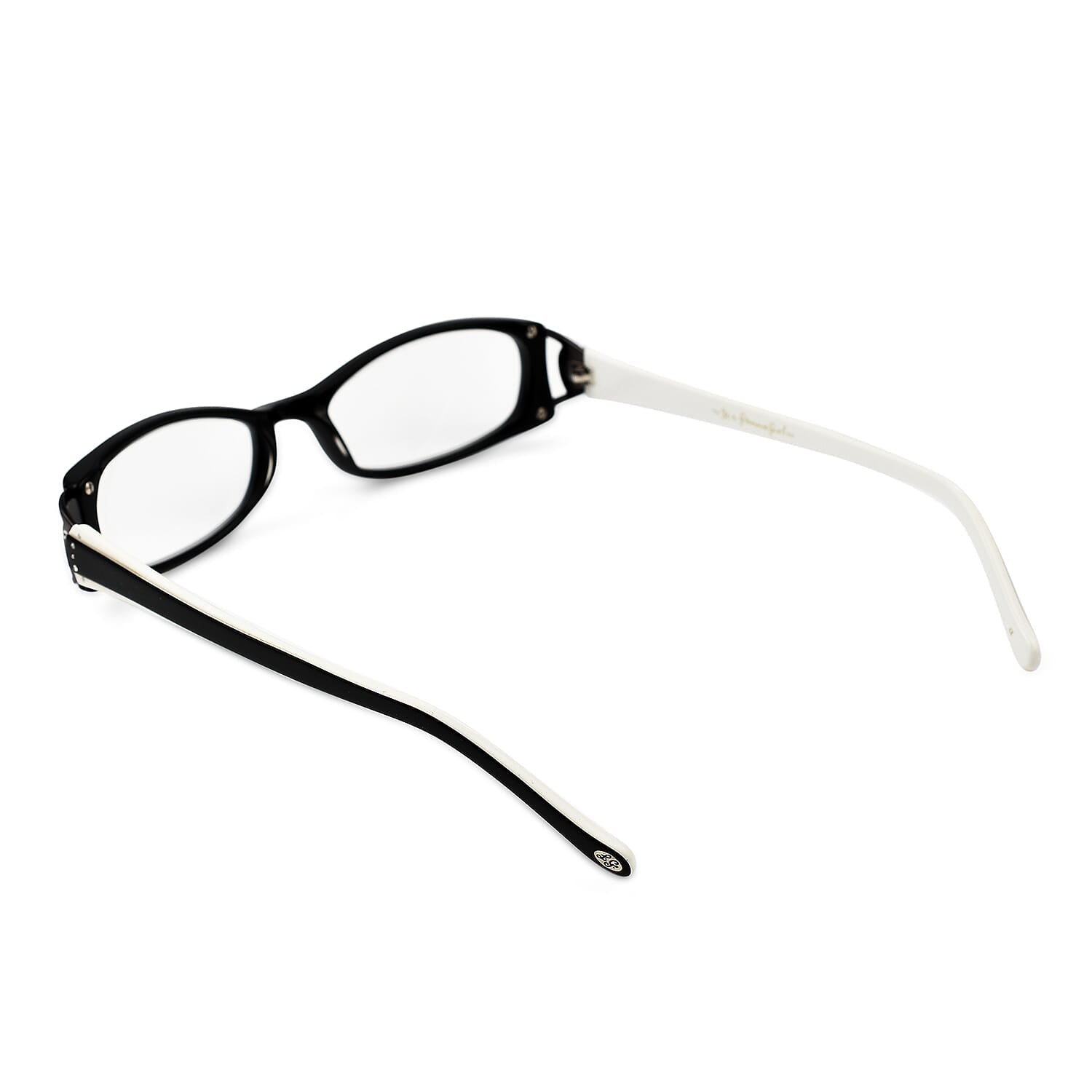 Designer Closeout - Lulu Guinness Reading Glasses (-2.5) - Black White 7727767 4
