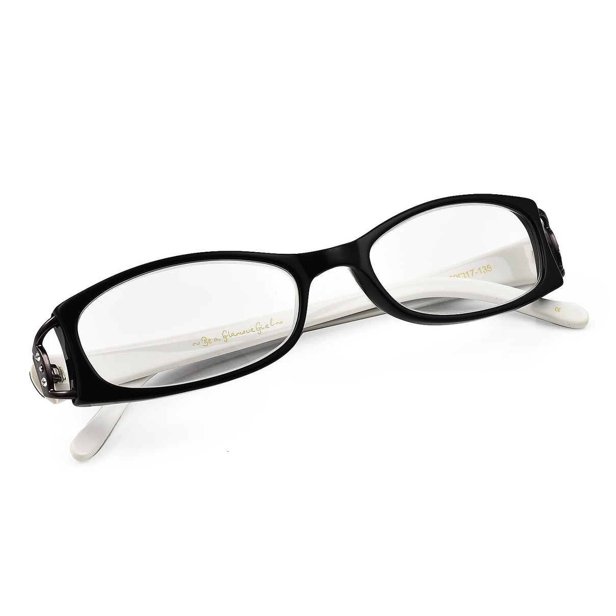 Designer Closeout - Lulu Guinness Reading Glasses (-2.5) - Black White 7727767 5