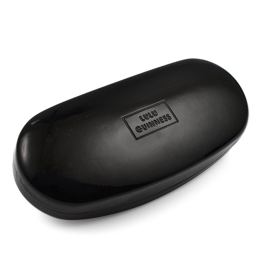 Designer Closeout - Lulu Guinness Reading Glasses (-2.5) - Black White