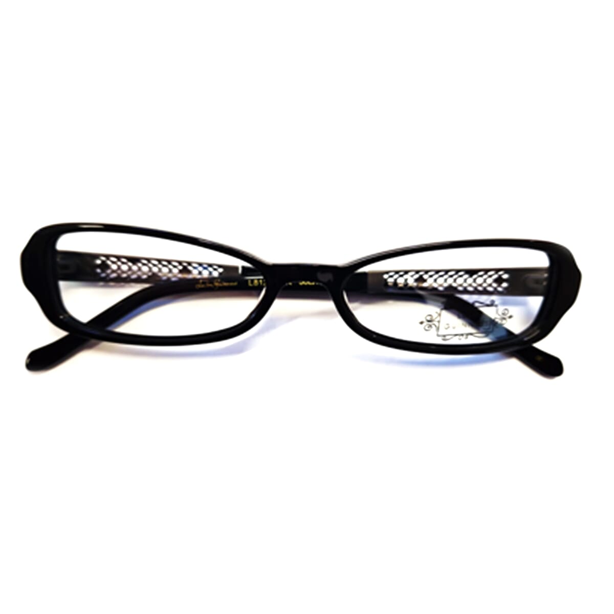 Designer Closeout - Lulu Guinness Reading Glasses (-2.5) - Black 7727765 0