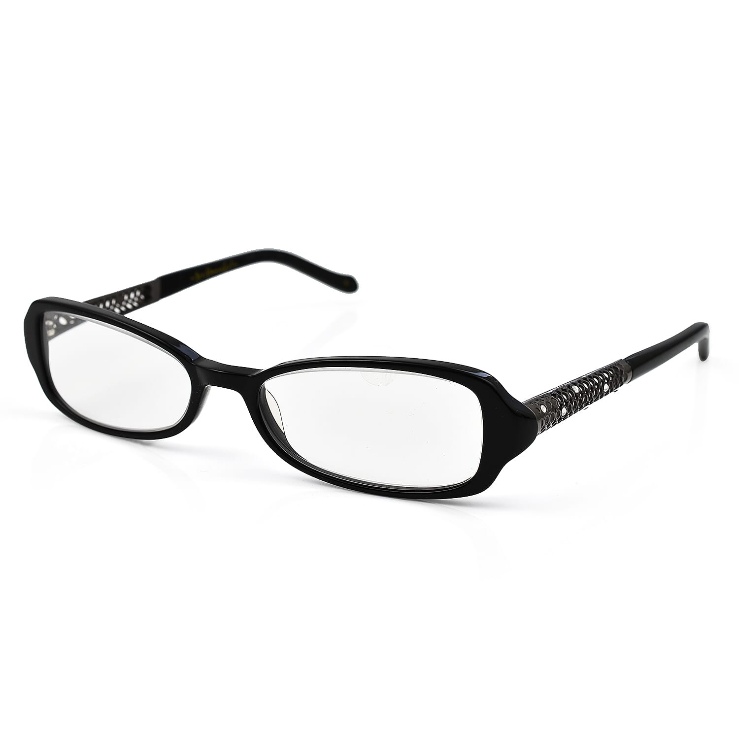 Designer Closeout - Lulu Guinness Reading Glasses (-3.0) - Black 7727780 2