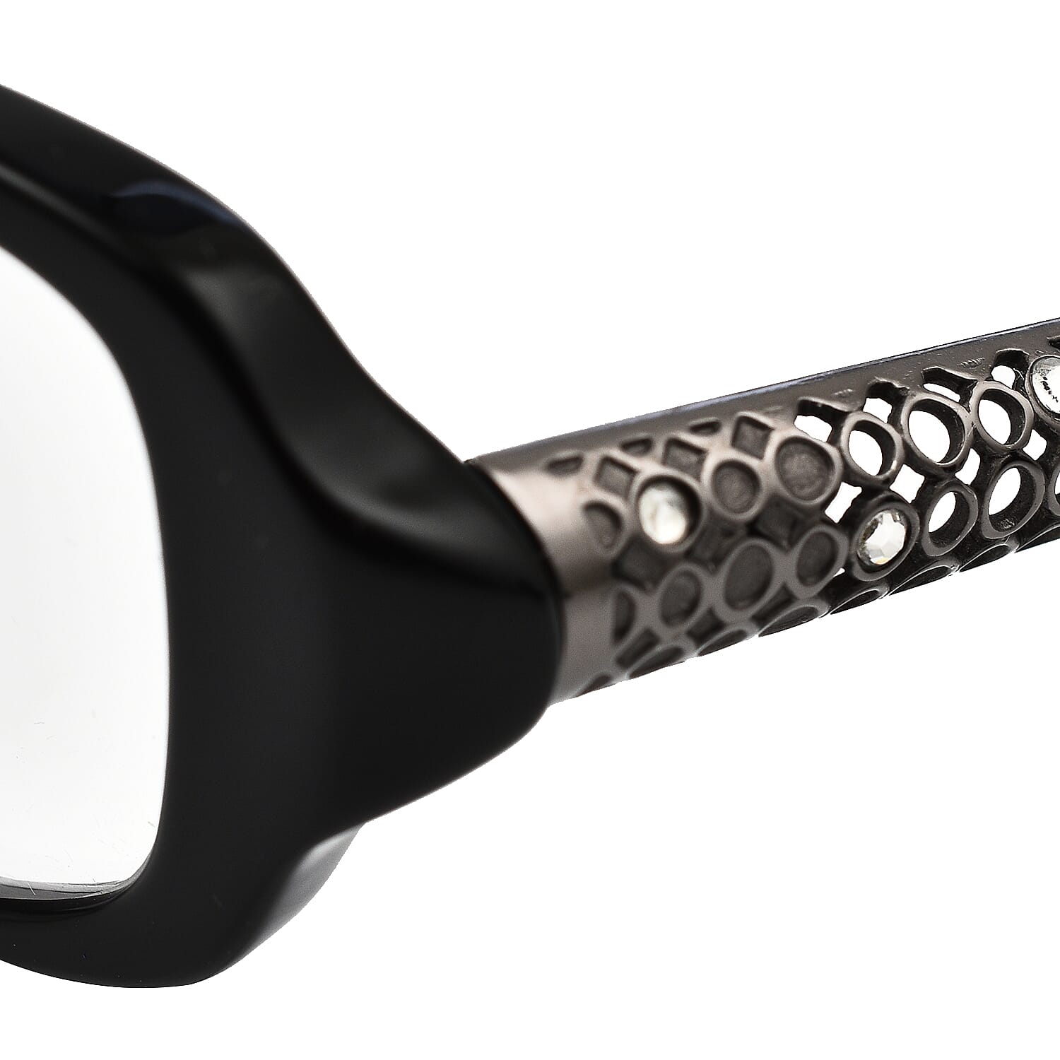 Designer Closeout - Lulu Guinness Reading Glasses (-3.0) - Black 7727780 3