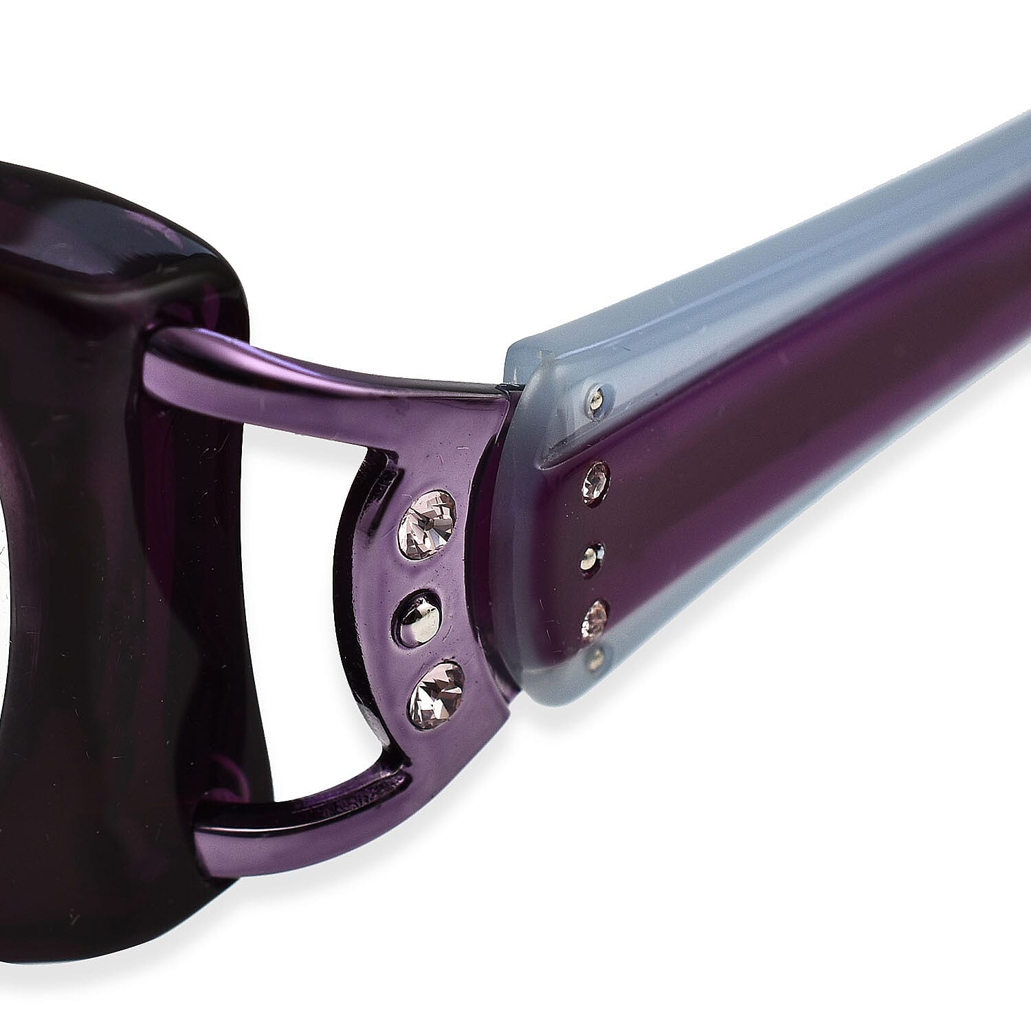 Designer Closeout - Lulu Guinness Reading Glasses (-3.0) - Purple 7727781 2