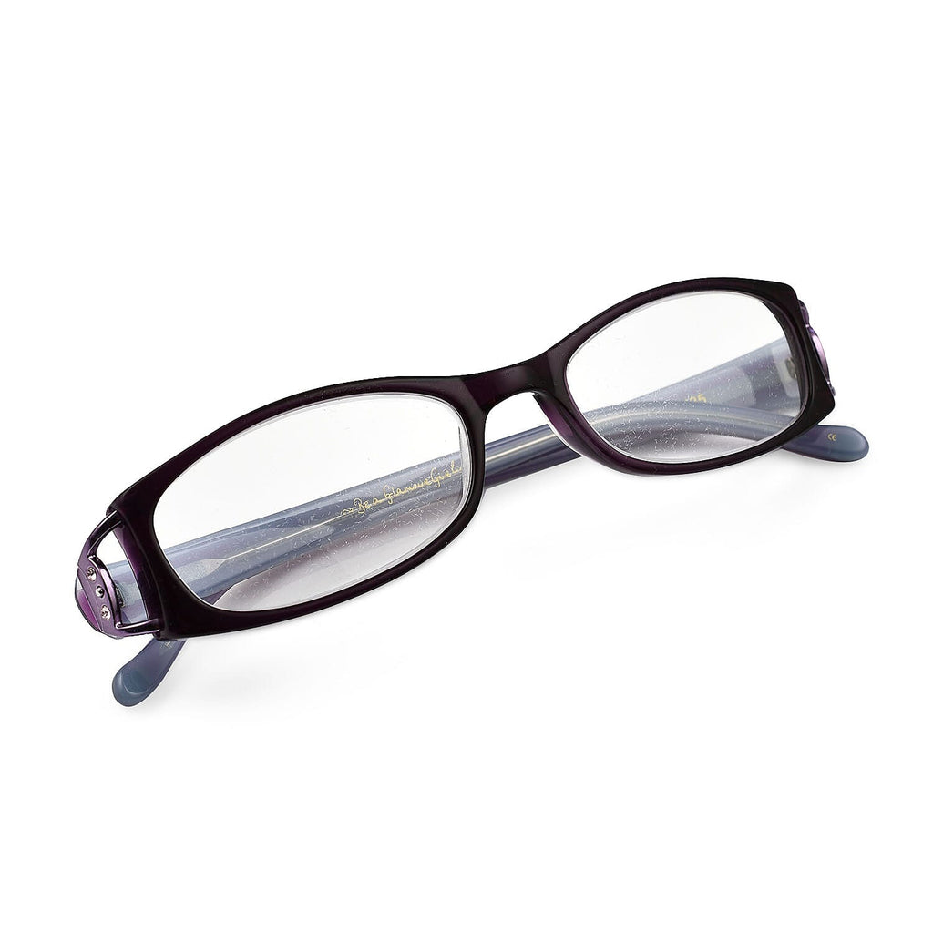 Designer Closeout - Lulu Guinness Reading Glasses (-3.0) - Purple